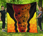 premium-quilts-aboriginal-patterns-coverlets-golden-style