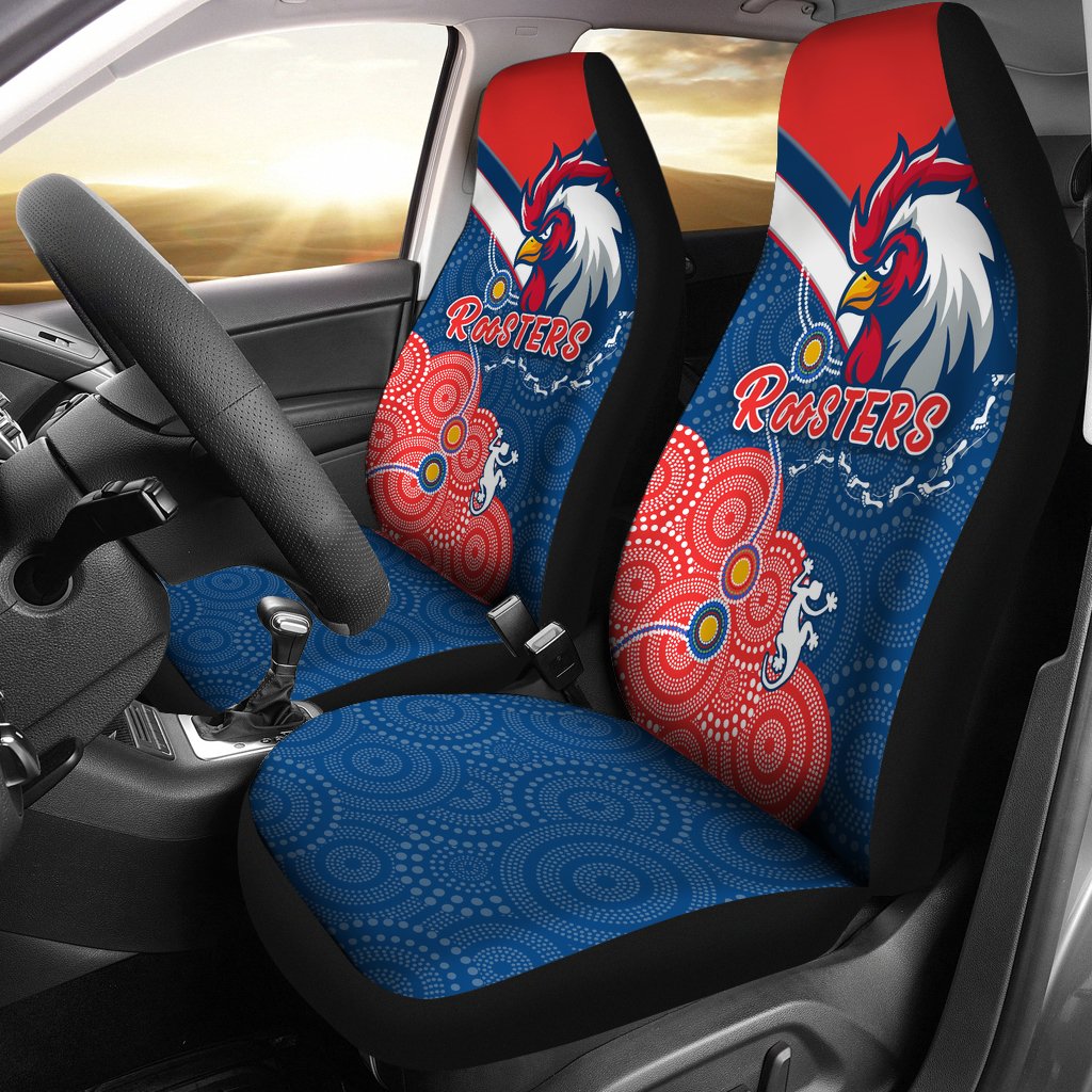 roosters-car-seat-cover-red-aboriginal-rugby