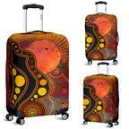 aboriginal-luggage-covers-australia-indigenous-flag-circle-dot-painting-art-golden