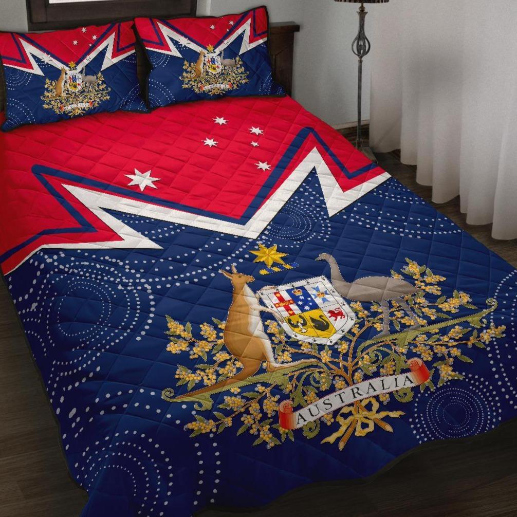 quilt-bed-set-australian-coat-of-arms-flag-color