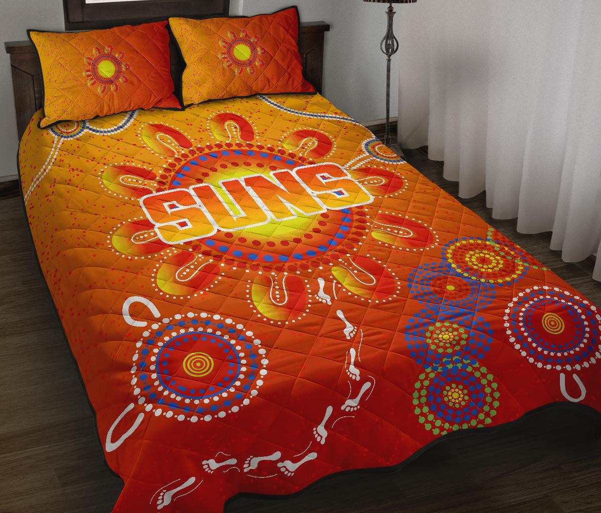 naidoc-suns-quilt-bed-set-gold-coast-indigenous-style