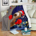 christmas-premium-blanket-funny-kangaroo-christmas
