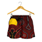 Aboriginal Women's Shorts - The Sun Always Shines - Vibe Hoodie