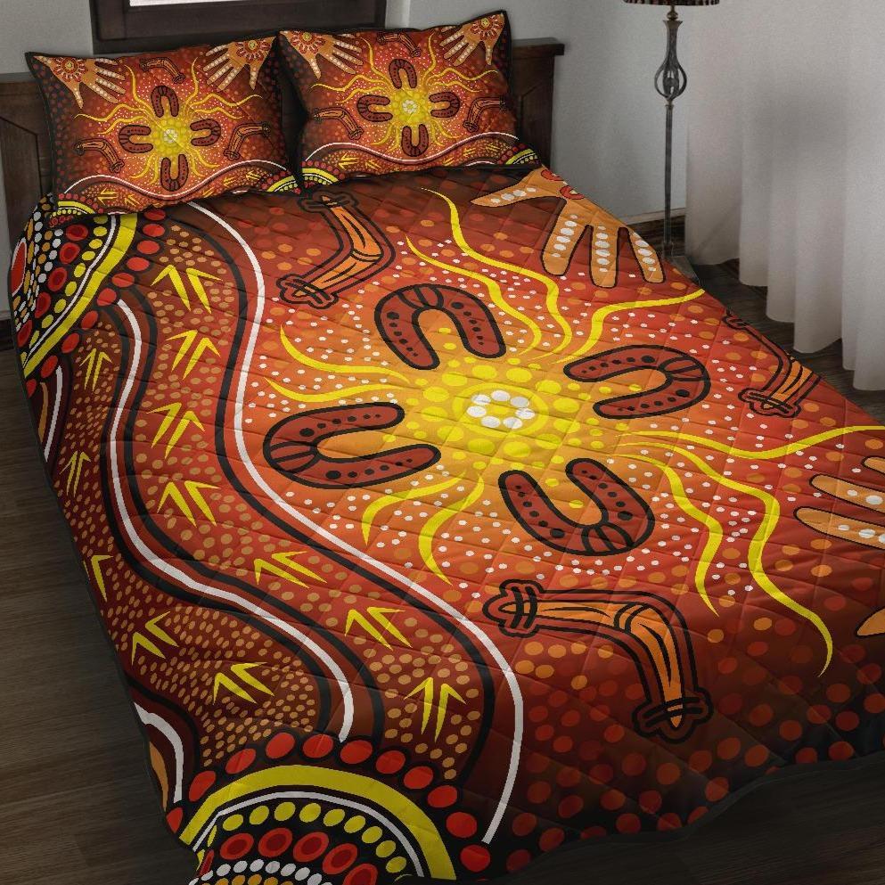 aboriginal-quilt-bed-set-indigenous-patterns-ver10