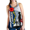 Cowboys Women's Racerback Tank North Aboriginal Anzac Day - Vibe Hoodie