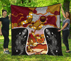 premium-quilt-aboriginal-dot-painting-lizard-quilt