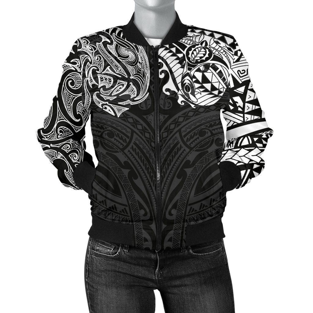 new-zealand-womens-bomber-jacket-maori-polynesian-tattoo-white