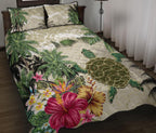 turtle-and-coconut-tree-quilt-bed-set-hibiscus-and-turtle-on-the-beach