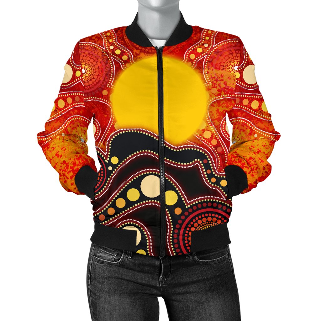 aboriginal-lives-matter-womens-bomber-jacket-aboriginal-flag-dot-painting-art