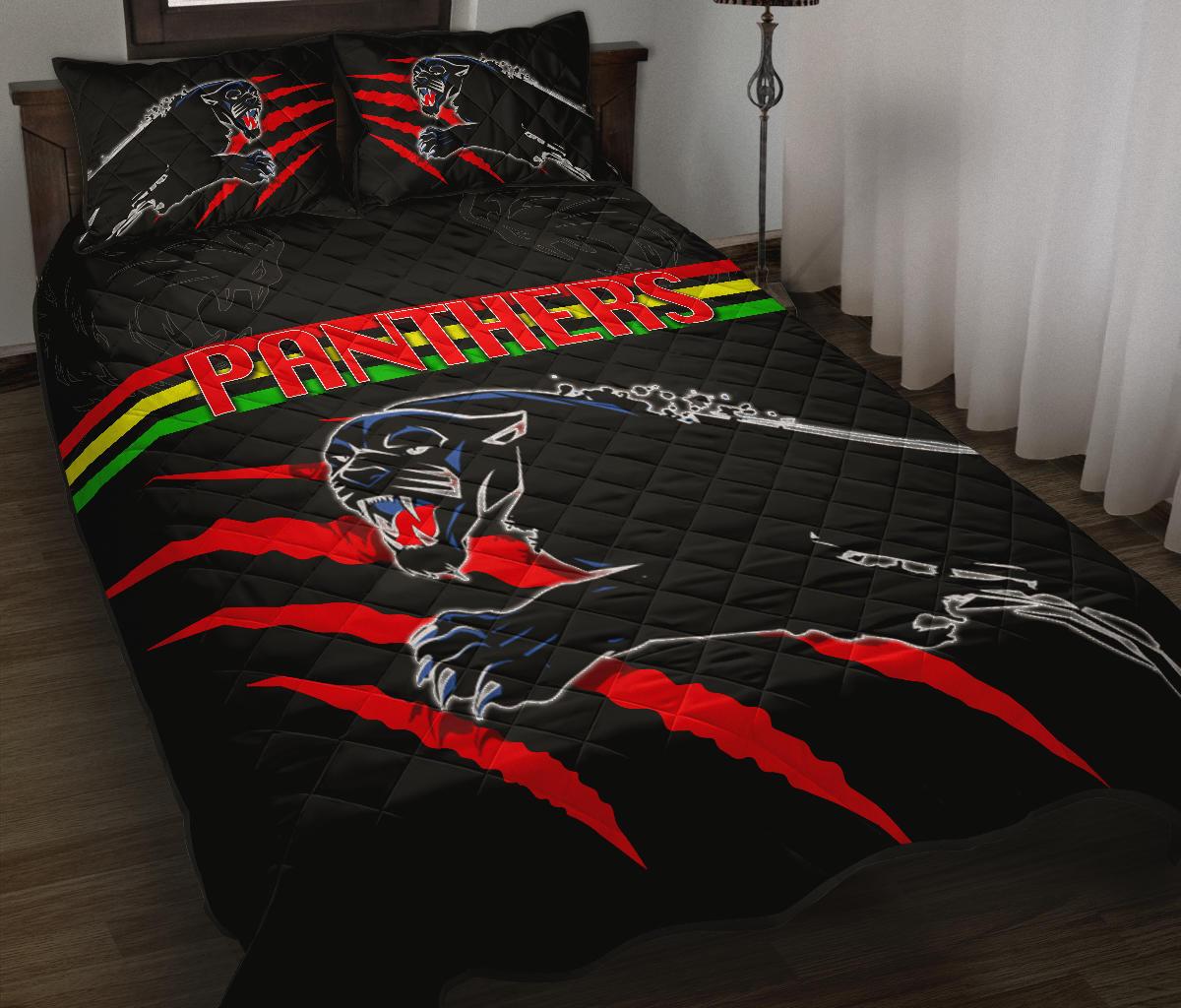 panthers-quilt-bed-set-claws