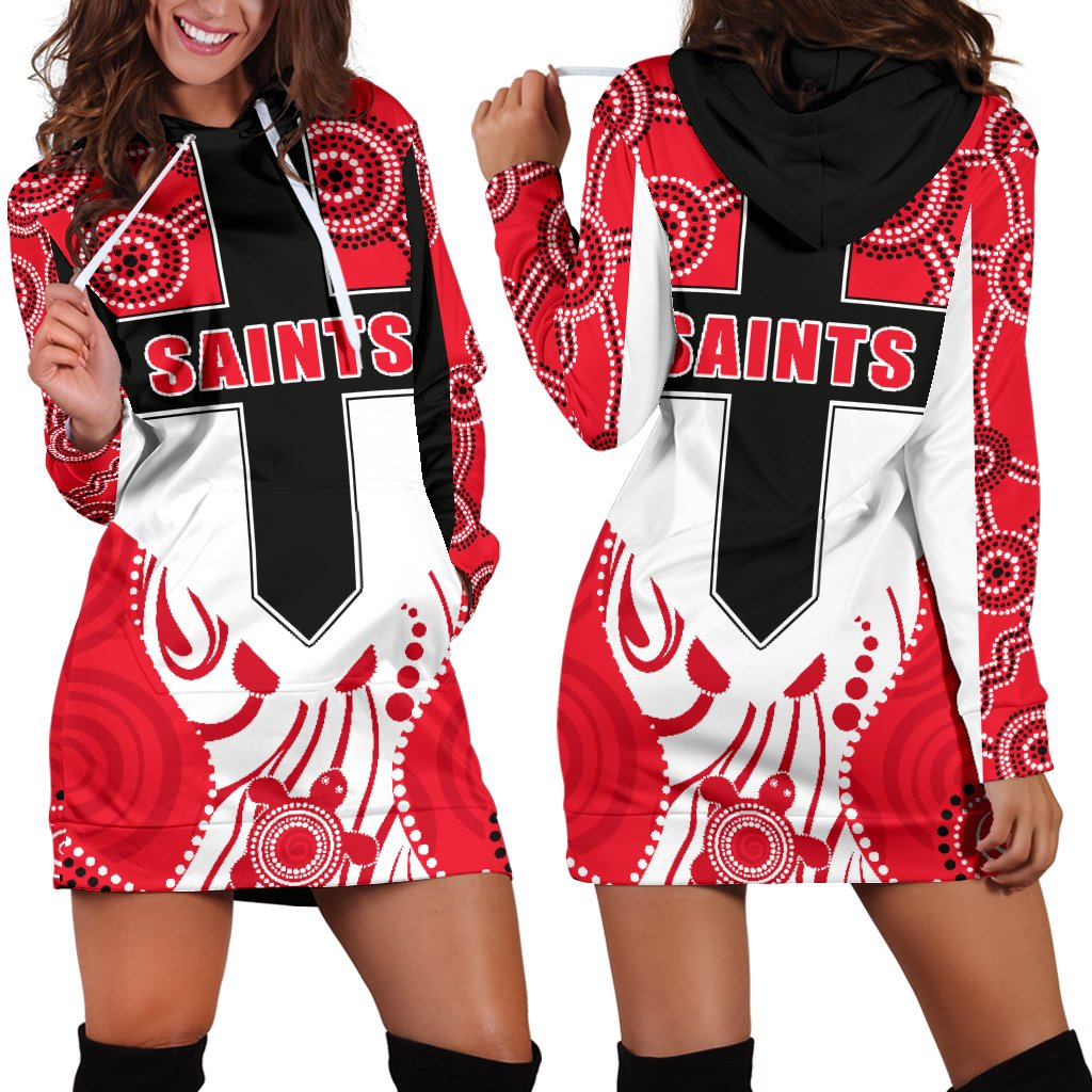 saints-enthusiasm-women-hoodie-dress-st-kilda-indigenous