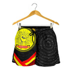 Shorts Women - Aboriginal Flag And Animals Pattern - Vibe Hoodie