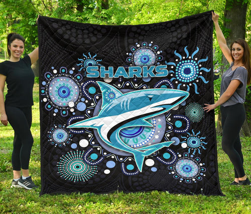 cronulla-premium-quilt-sharks-indigenous