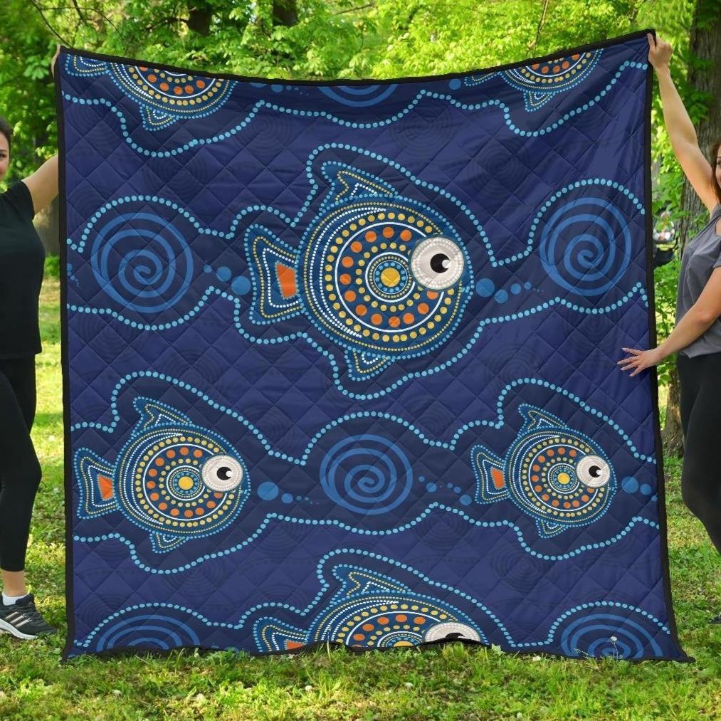 aboriginal-premium-quilt-indigenous-turtle-patterns