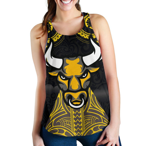 Aotearoa Maori Women Racerback Tank Taranaki Bulls - Vibe Hoodie