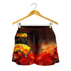 Aboriginal Women's Shorts - Anangu Custodians - Vibe Hoodie