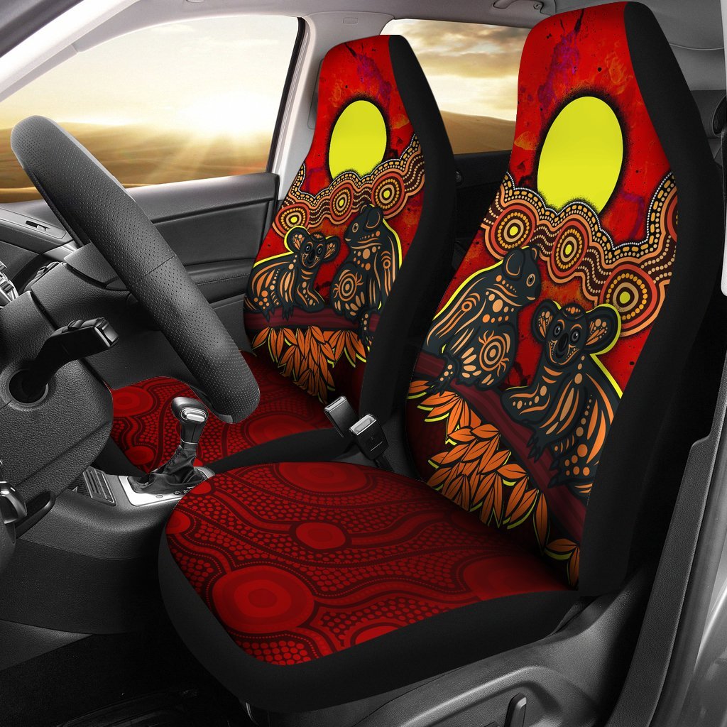 aboriginal-car-seat-covers-australian-indigenous-koala