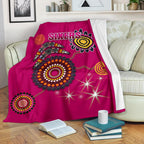 sydney-premium-blanket-sixers-indigenous-magenta