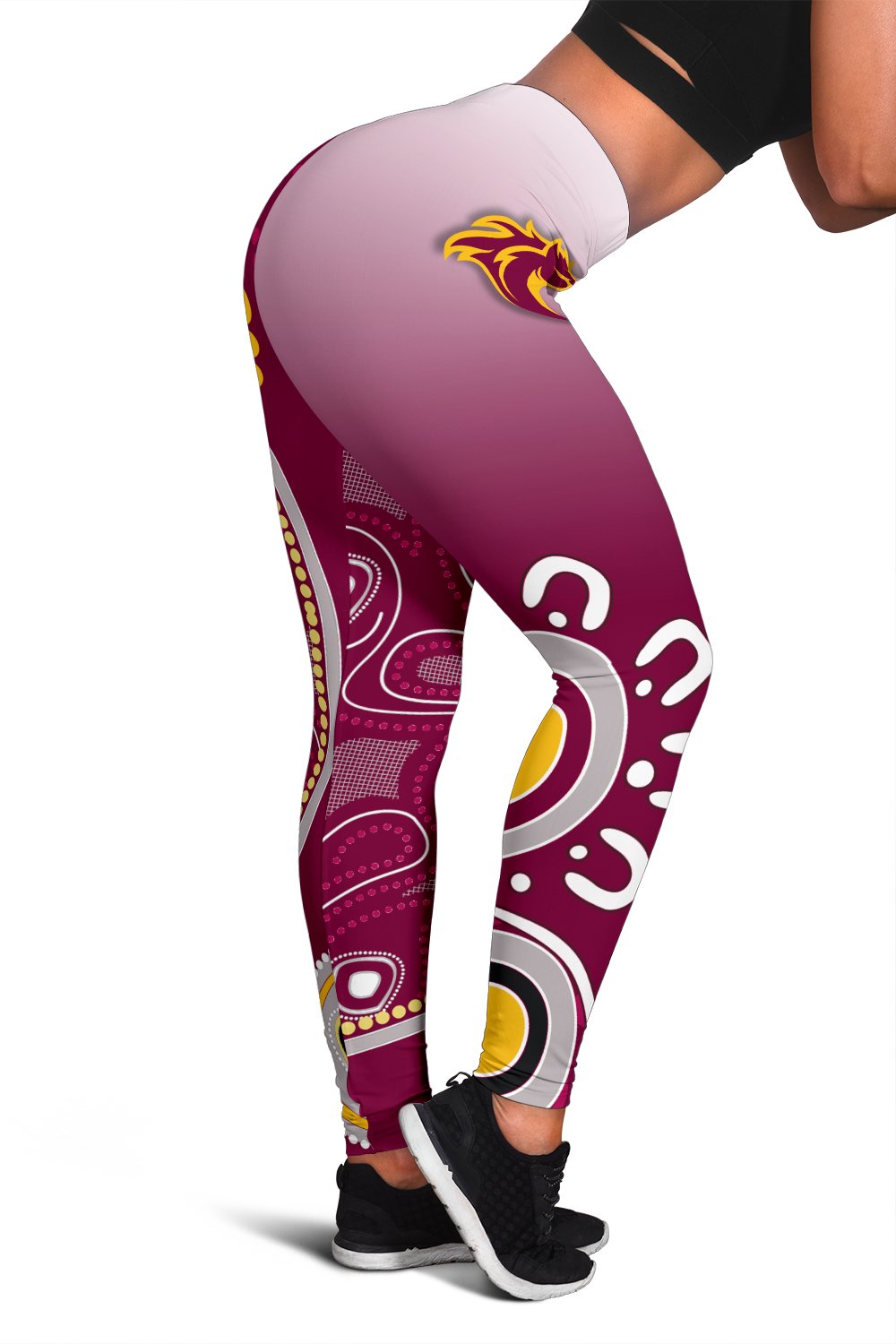 broncos-indigenous-women-leggings-brisbane-strong