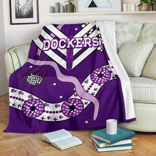 dockers-premium-blanket-indigenous-fremantle-freo