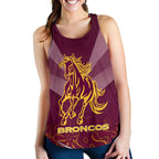Brisbane Broncos Indigenous Women Racerback Tank - Vibe Hoodie