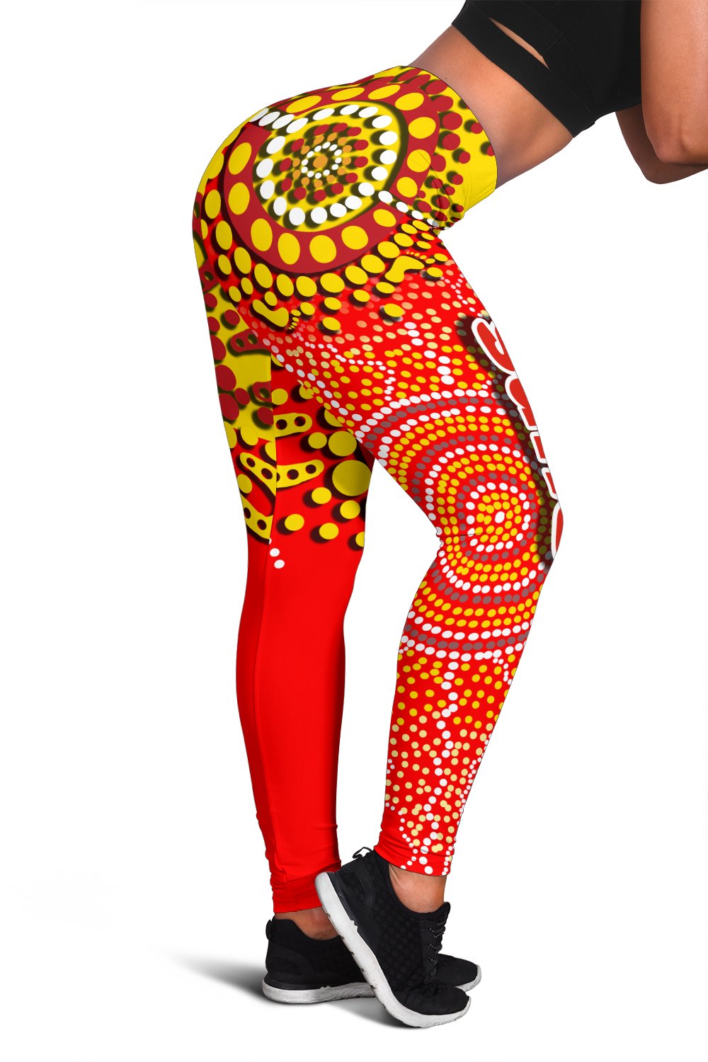 gold-coast-womens-leggings-sun-aboriginal