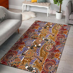 area-rug-aboriginal-patterns-rug-australian-animals