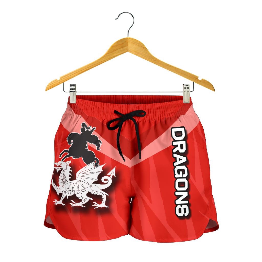 ST Kilda All Over Print Women's Shorts - Vibe Hoodie