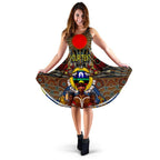 (Custom Text) The Land Owns Us Women's Dress - Vibe Hoodie
