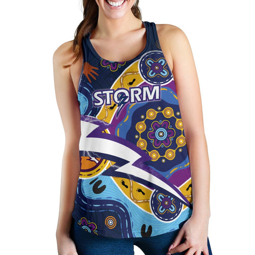 Storm Indigenous Women's Racerback Tank Melbourne - Vibe Hoodie