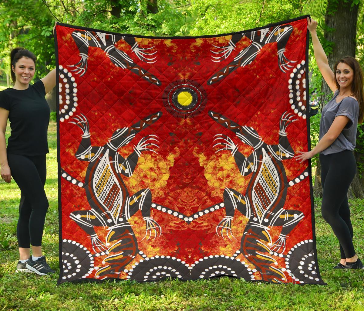 quilts-aboriginal-crocodile-and-kangaroo