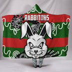 rabbitohs-indigenous-hooded-blanket-rabbit-head