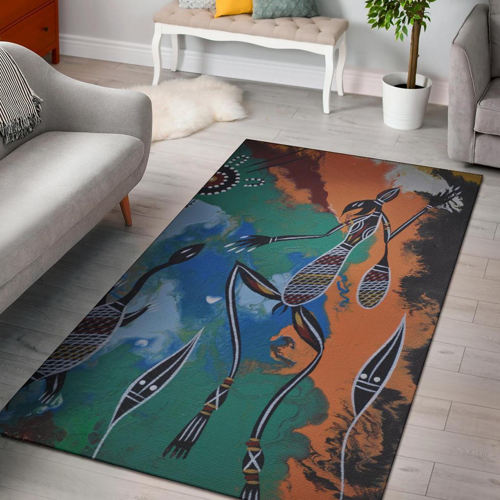 area-rug-aboriginal-dot-art-painting-style