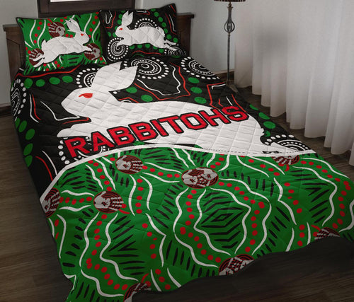 rabbitohs-quilt-bed-set-aboriginal