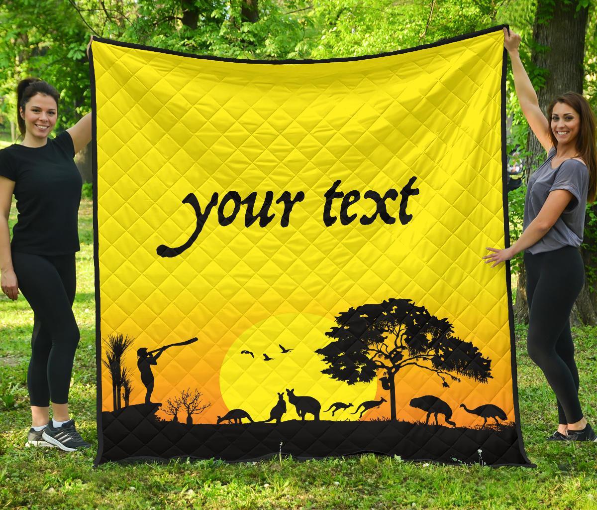 custom-text-quilts-sunset-australia-view