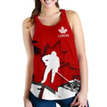 Canada Racerback Tank - Maple Leaf Hockey (Women) - Vibe Hoodie