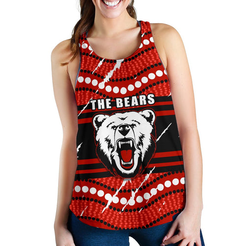 Bears Women Racerback Tank North Sydney Only - Vibe Hoodie