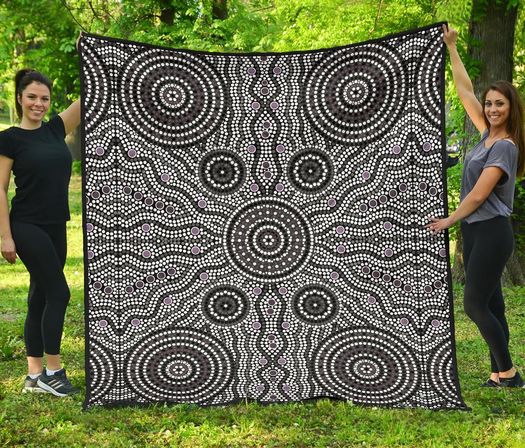 premium-quilts-aboriginal-dot-painting-quilts-ver04