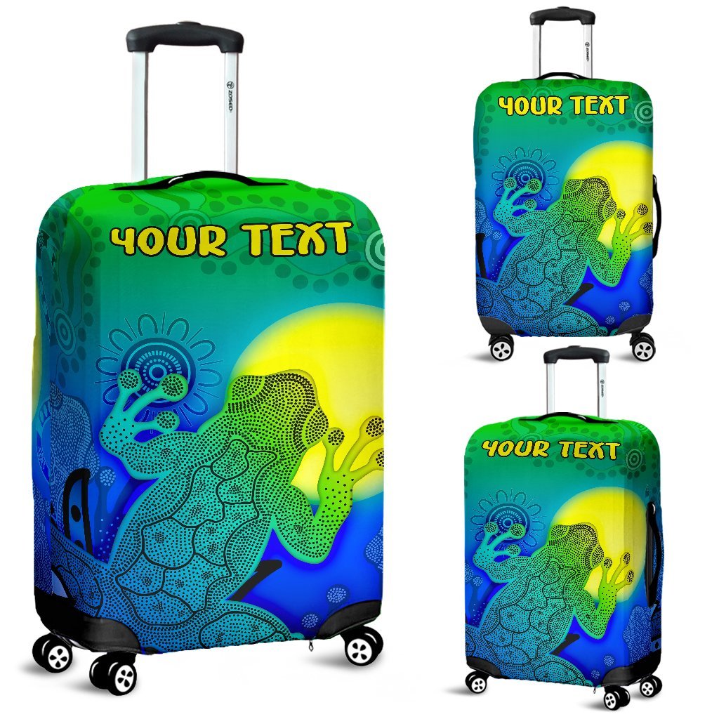 customaboriginal-luggage-covers-indigenous-frog-blue