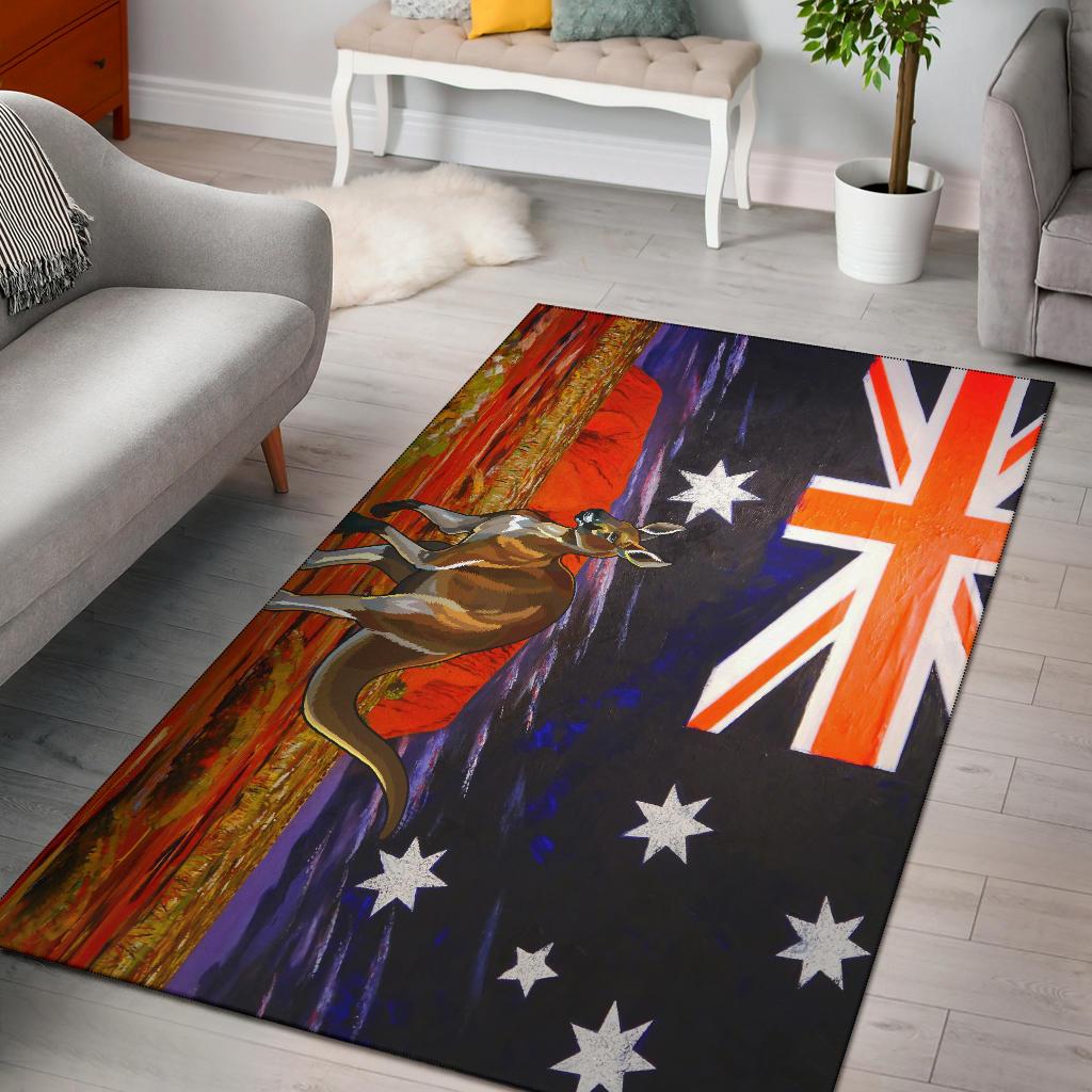 area-rug-kangaroo-rug-aus-flag-uluru-landscape-art