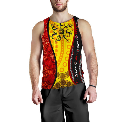 aboriginal-mens-tank-top-dreamtime-koori-dance-dot-acrylic-paint