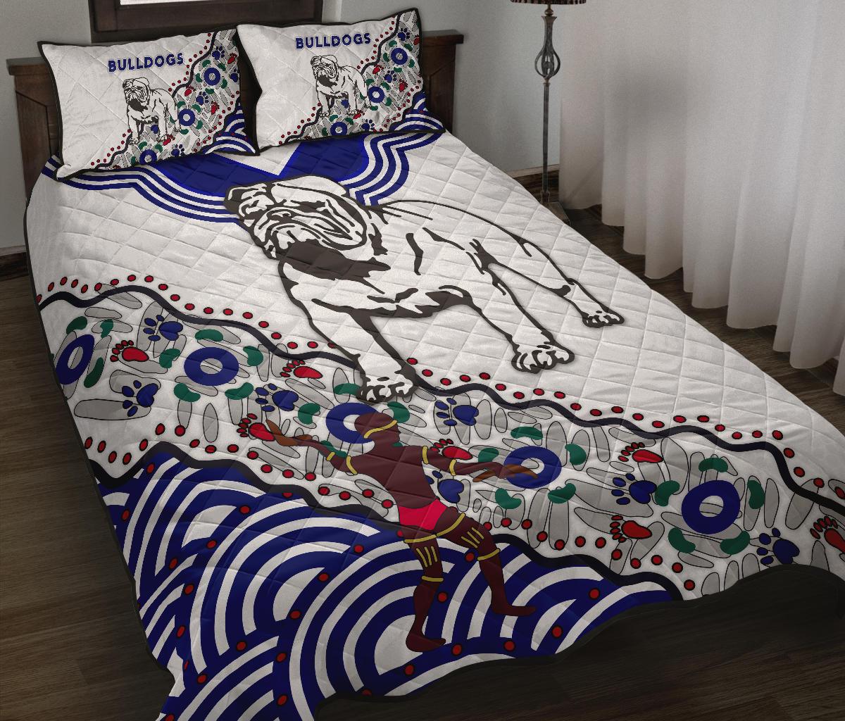 bulldogs-quilt-bed-set-indigenous