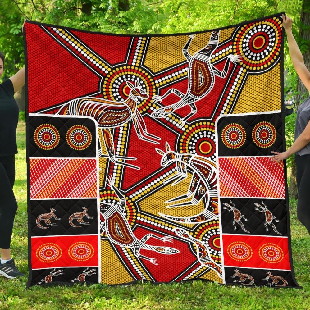 aboriginal-premium-quilt-kangaroo-dot-painting-patterns