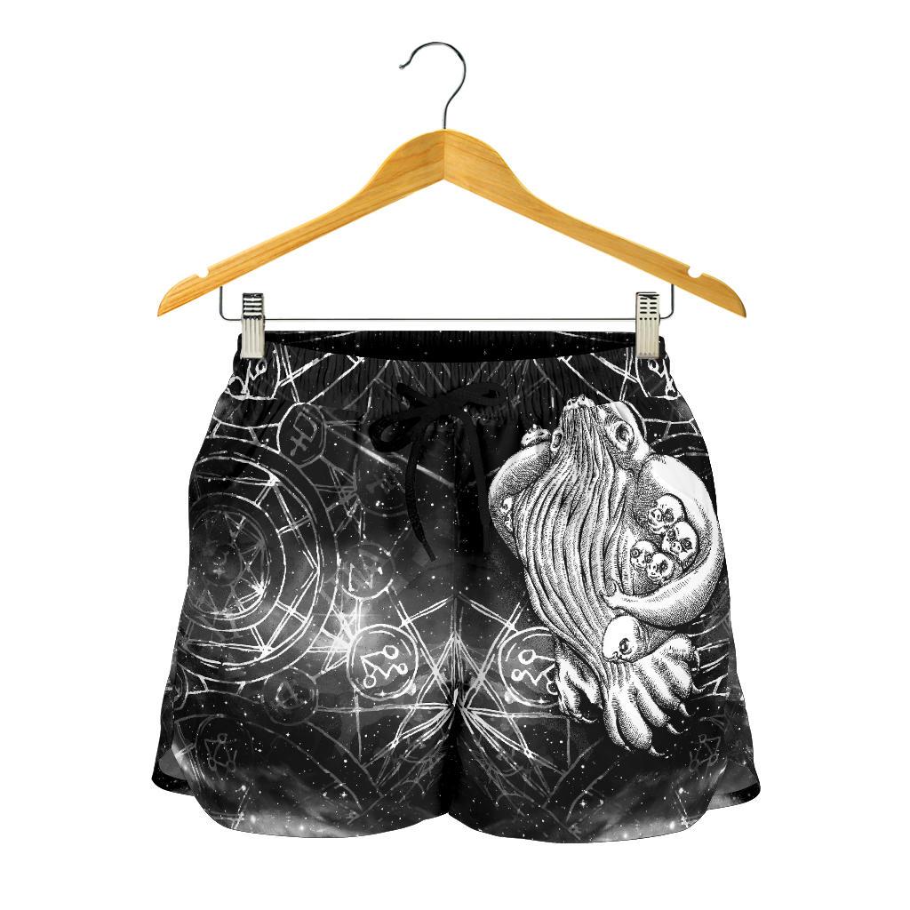 Short - Skywhale Papa Is Coming Back Art - Women - Vibe Hoodie