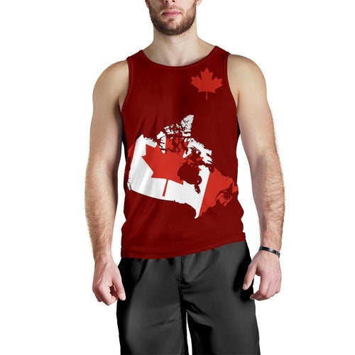 canada-map-special-tank-top