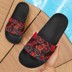 slide-sandals-aboriginal-animal-dot-acrylic-paint