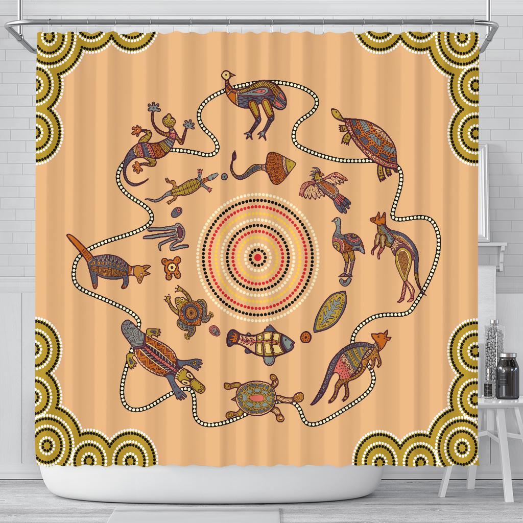 shower-curtain-australian-animals-shower-curtain-aboriginal-patterns
