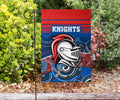 custom-personalised-knights-flag-newcastle-aboriginal-horizontal-style