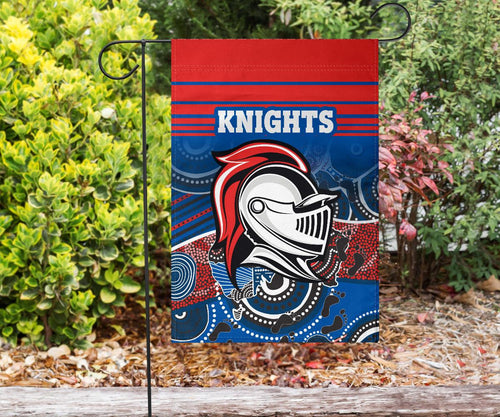 custom-personalised-knights-flag-newcastle-aboriginal-horizontal-style