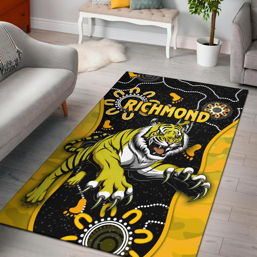 richmond-football-area-rug-tigers-anzac-day-unique-indigenous-3